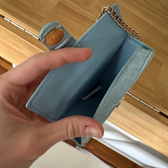 Blue triangle JW Pei mini bag - Picture 2 of 3